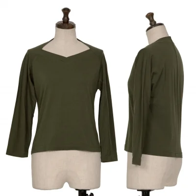yoshie inaba Switching Cotton T Shirt