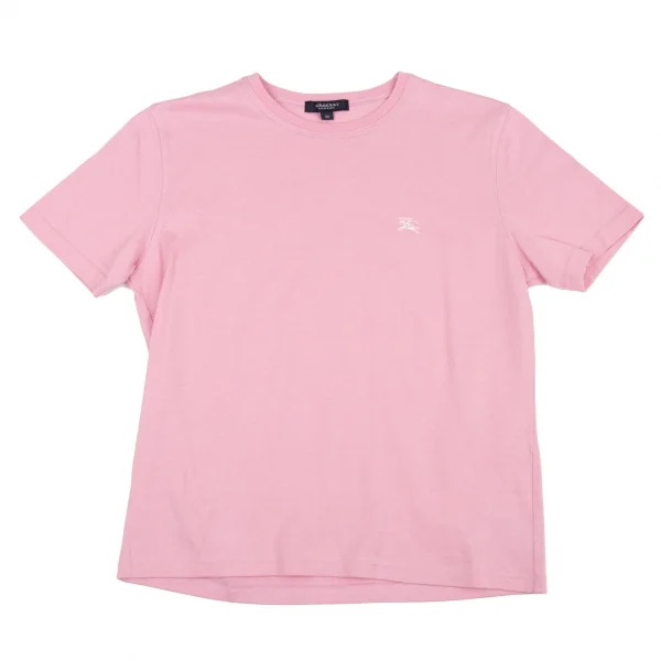 バーバリーロンドンBURBERRY LONDON ポイント刺繍Tシャツ ピンク38 K-133873_001