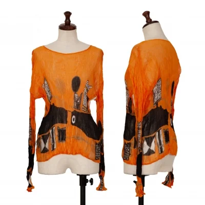 ISSEY MIYAKE Printed Pleats T Shirt