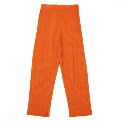 ISSEY MIYAKE Crepe Pleated Pants