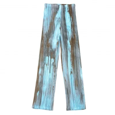 ISSEY MIYAKE Smudge Graphic Printed Pants