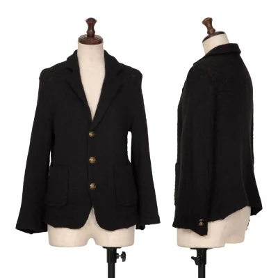 tricot COMME des GARCONS Mohair Blended Wool Knit Jacket