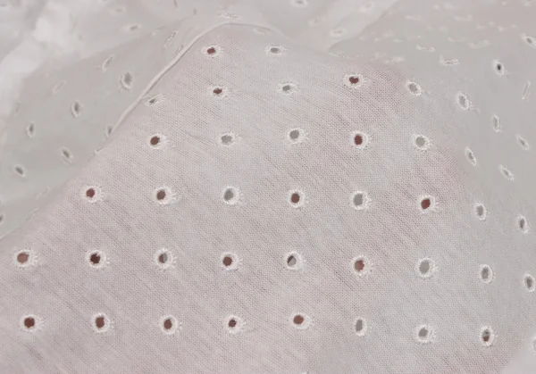 tricot COMME des GARCONS Tuck Design Hole Embroidery Blouse K-133930_013