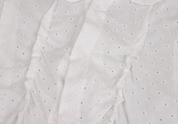 tricot COMME des GARCONS Tuck Design Hole Embroidery Blouse K-133930_006