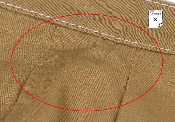 tricot COMME des GARCONS Cotton Linen Button Design Pants K-133932_012
