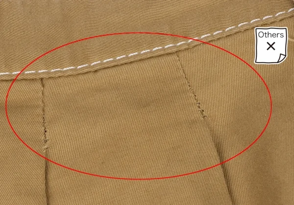 tricot COMME des GARCONS Cotton Linen Button Design Pants K-133932_013