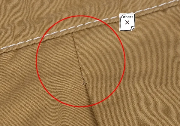 tricot COMME des GARCONS Cotton Linen Button Design Pants K-133932_003