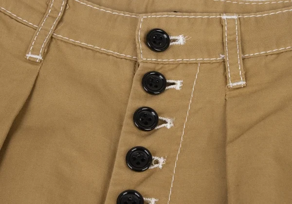tricot COMME des GARCONS Cotton Linen Button Design Pants K-133932_005