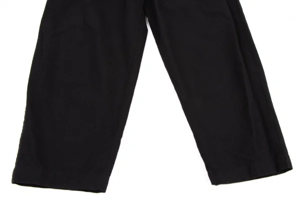tricot COMME des GARCONS クロップドパンツ 黒 2000224O0149 トリココムデギャルソンtricot COMME des GARCONS コットン