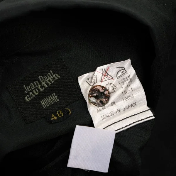 Jean Paul GAULTIER HOMME Cotton Basic Shirt K-133943_020