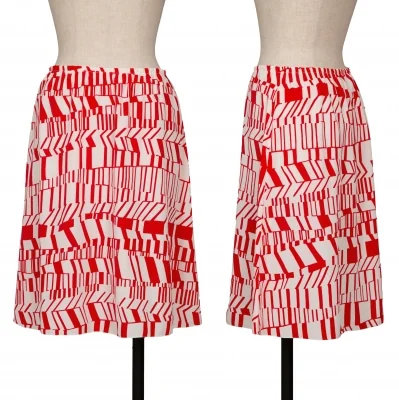 miumiu Geometric Printed Skirt