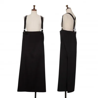 Y's Wool Gabardine Strap Skirt