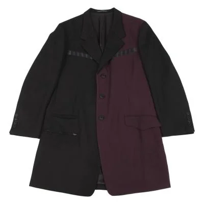 Y's for men Zigzag Stitch Combination Jacket