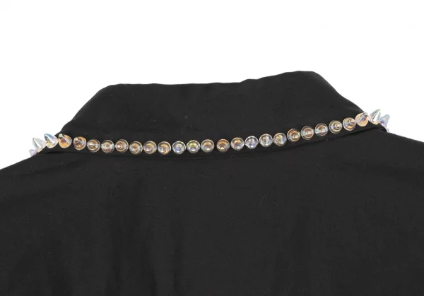 noir kei ninomiya Hologram Stud Decoration Long Sleeve Shirt K-133976_013