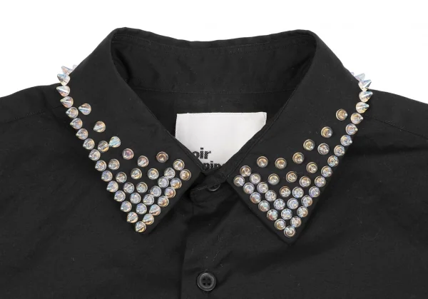 noir kei ninomiya Hologram Stud Decoration Long Sleeve Shirt K-133976_003