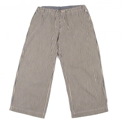 45rpm Indigo Dyed Cotton Stripe Pants