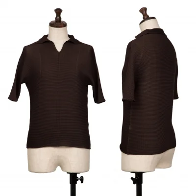ISSEY MIYAKE PLEATS (T) Stretch Pleats Skipper T Shirt