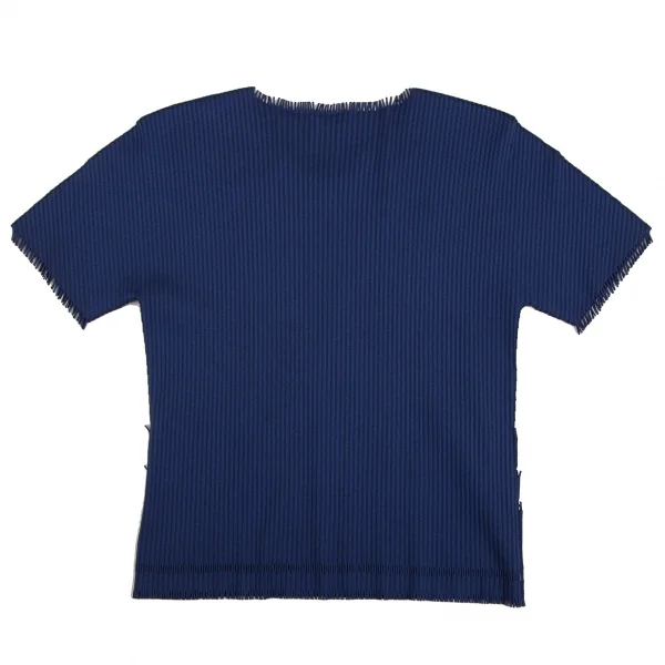 PLEATS PLEASE A-POC INSIDE Fringe Cutting T Shirt K-134003_010