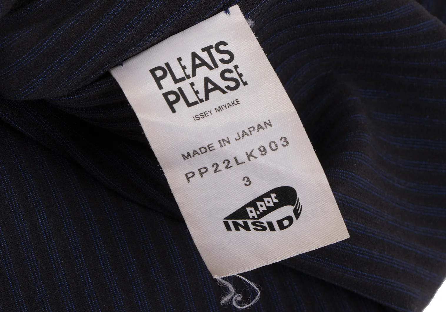 プリーツプリーズPLEATS PLEASE A-POC INSIDE フリンジカッティングTシャツ 青3 【レディース】 プリーツプリーズPLEATS PLEASE A-POC INSIDE フリンジ