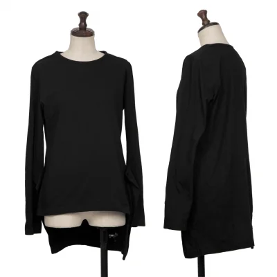 Yohji Yamamoto NOIR Hem Tab Design T Shirt