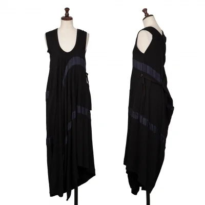Y's Switching Checker Sleeveless Dress