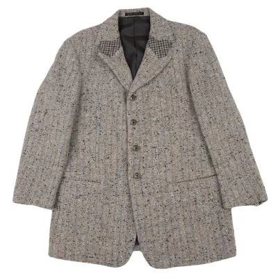 Yohji Yamamoto POUR HOMME Switching Tweed Jacket