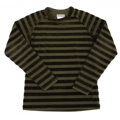 Yohji Yamamoto POUR HOMME Stripe Long Sleeve T Shirt
