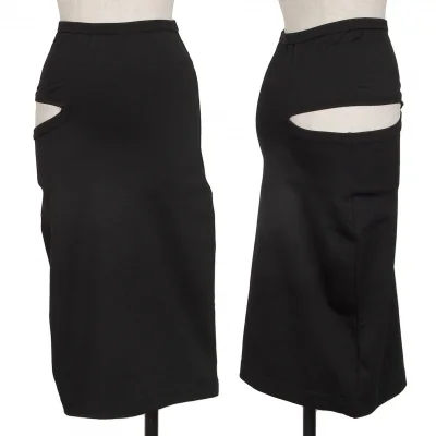 COMME des GARCONS Hole Design Stretch Skirt