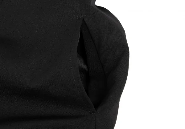 tricot COMME des GARCONS Wool Gabardine Shoulder Dress K-134103_007