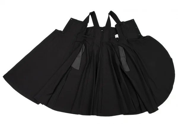 tricot COMME des GARCONS Wool Gabardine Shoulder Dress K-134103_009