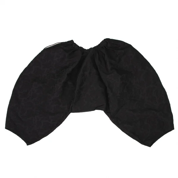 COMME des GARCONS Floral Jacquard Poly Dropped Crotch Pants K-134157_010