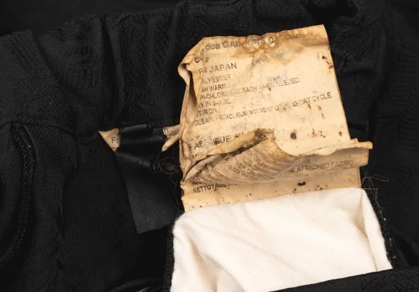 COMME des GARCONS Floral Jacquard Poly Dropped Crotch Pants K-134157_013