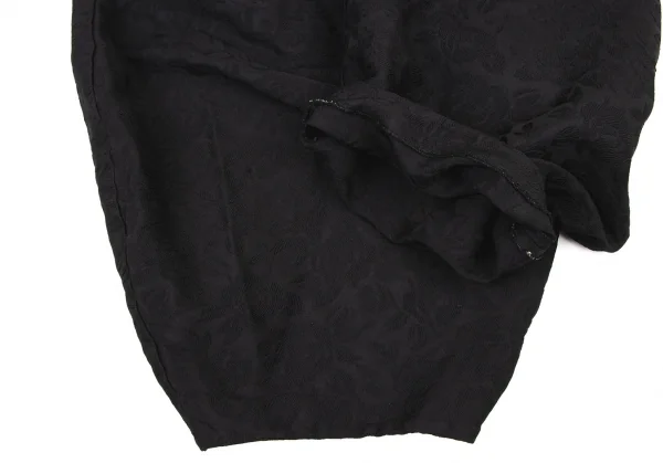 COMME des GARCONS Floral Jacquard Poly Dropped Crotch Pants K-134157_009
