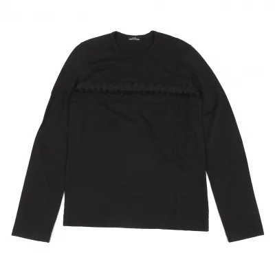 tricot COMME des GARCONS Switching Knit Top