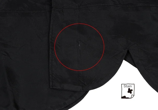 robe de chambre COMME des GARCONS Scalloped Cupra Blouse K-134159_011