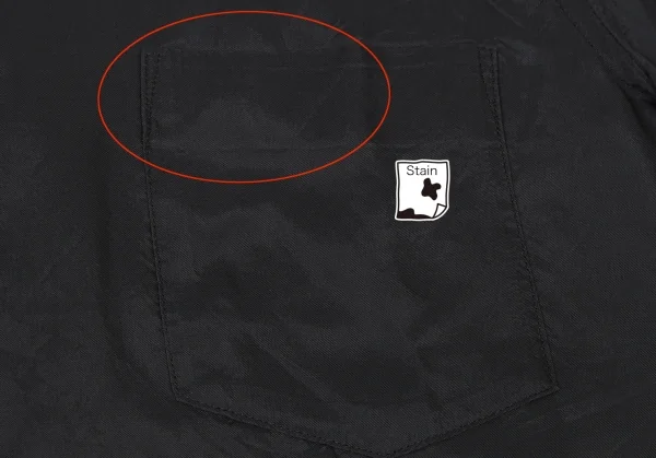 robe de chambre COMME des GARCONS Scalloped Cupra Blouse K-134159_003