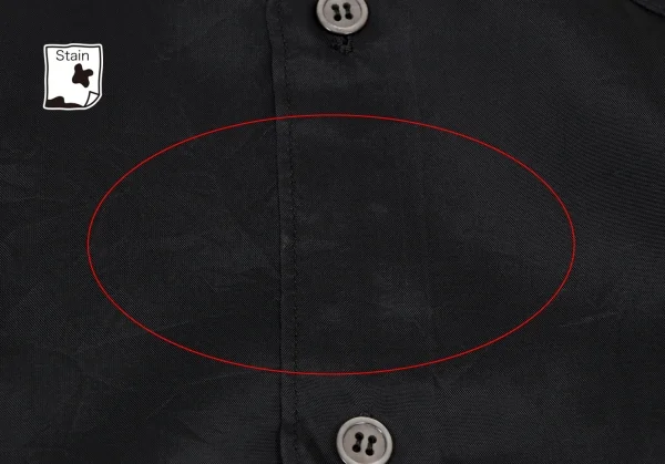 robe de chambre COMME des GARCONS Scalloped Cupra Blouse K-134159_009