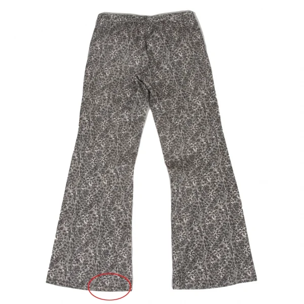 ISSEY MIYAKE Lace Printed Switching Pants K-134188_011