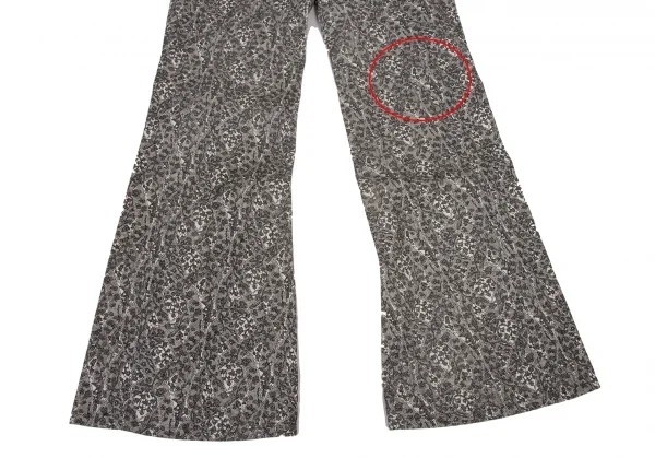 ISSEY MIYAKE Lace Printed Switching Pants K-134188_007