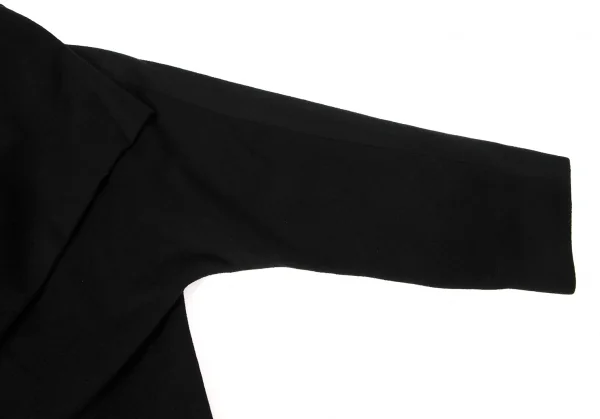 ISSEY MIYAKE Wool Nylon Big Button Melton Coat K-134204_007