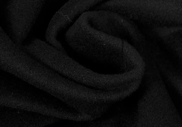 ISSEY MIYAKE Wool Nylon Big Button Melton Coat K-134204_018