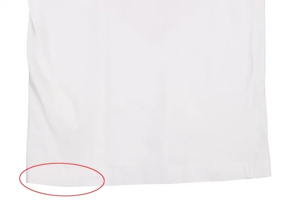 プレイ コムデギャルソンPLAY COMME des GARCONS ビッグアイプリントTシャツ 白赤S K-134213_013