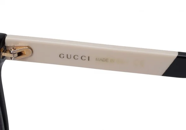 グッチGUCCI GG0464 ロゴプレートアイウェア 黒56□15 150 K-134215_012