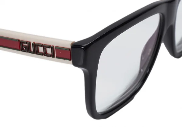 グッチGUCCI GG0464 ロゴプレートアイウェア 黒56□15 150 K-134215_009