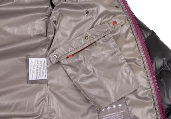 デュベティカDUVETICA ACE アチェダウンコート 黒紫38 K-134225_017