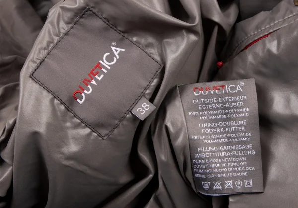 デュベティカDUVETICA ACE アチェダウンコート 黒紫38 K-134225_020