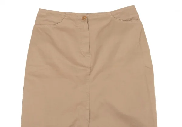 ARMANI COLLEZIONI Cotton Front Slit Skirt K-134262_003