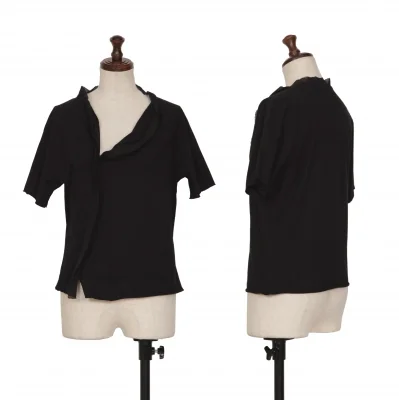 ISSEY MIYAKE Front Ruffle Design T Shirt