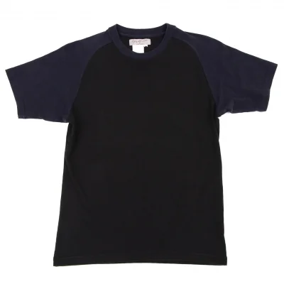 Yohji Yamamoto POUR HOMME Cotton Switching Stretch T Shirt