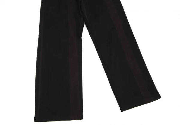 Yohji Yamamoto FEMME Stripe Wool Belted Pants K-134284_007
